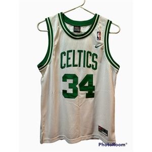 Nike  NBA Boston Celtics #34 Paul Pierce White Jersey Med +2 Nike
